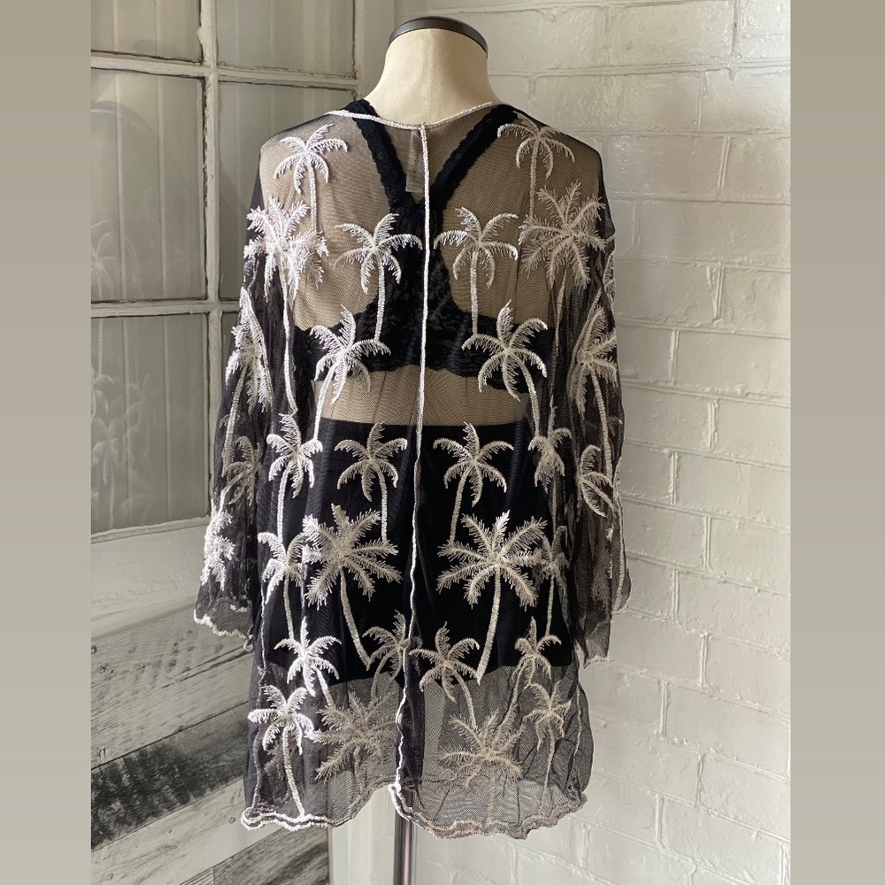 Palm tree ๐ด vintage coverup - Picture 2 of 8